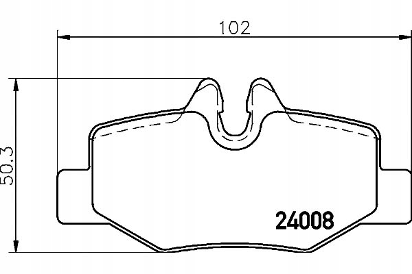 ZAPATAS DE FRENADO HELLA PAGID 4216210 64204420 A000 