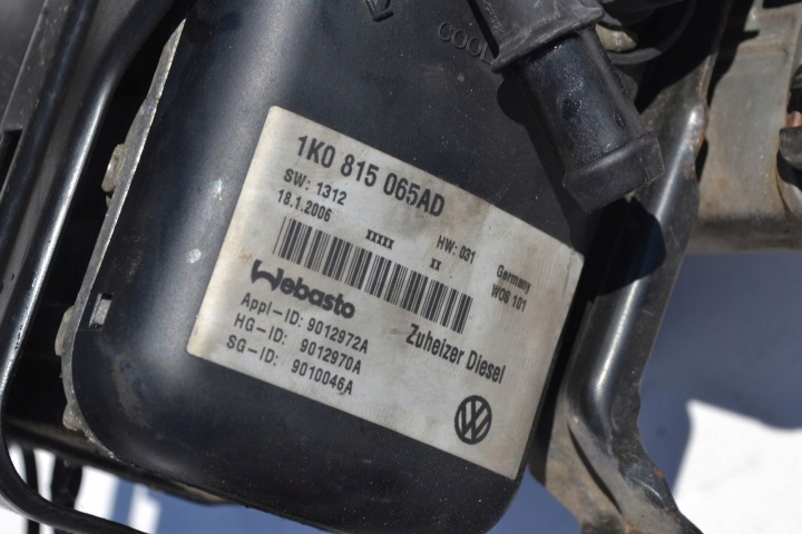 VW TOURAN I 1.9 TDI WEBASTO CHAUFFAGE DE STATIONNEMENT 1K0815065AD