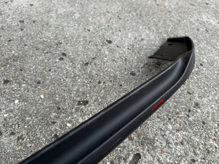 PORSCHE 911 991 991.2 15- SPOILER LÈVRE DOUBLURE PARE-CHOCS AVANT