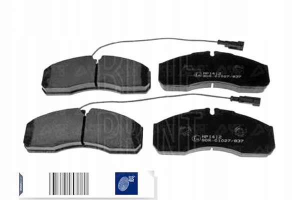 BLUE PRINT ADN142159 PADS BRAKE photo 2 - milautoparts-fr.ukrlive.com