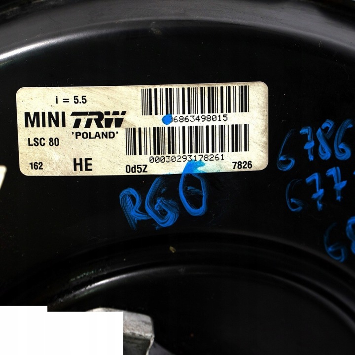MINI COOPER R55 R56 R57 R60 SERVO POMPE DE FREIN 6863498