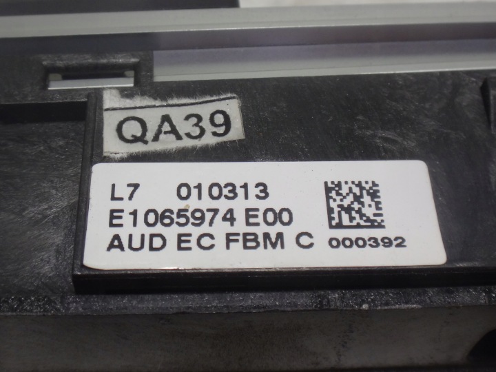 PANNEAU COMMANDE RADIO BMW F20 F21 F30 F31
