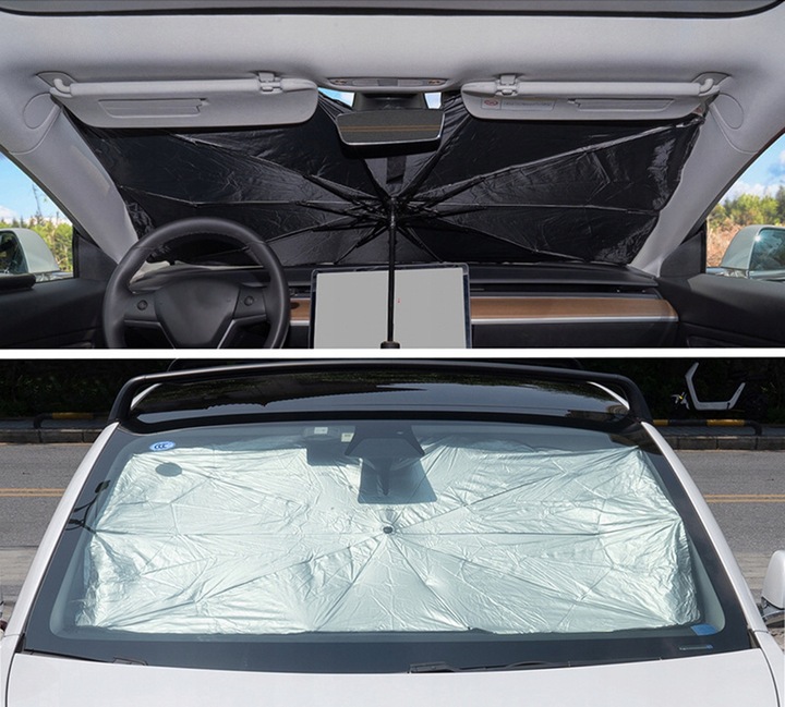 CORTINA PROTECCIÓN ANTISOLAR PARASOL PARA VENTANAS COCHE AUTO UV AG145B 