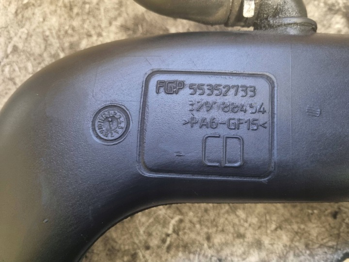 TUYAU CONDUIT D'AIR AIR OPEL ZAFIRA B 1.9 CDTI 8V 55352733 100% SZCZELNA