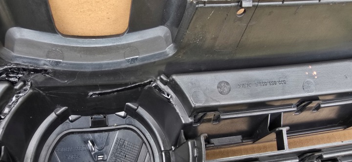 VW GOLF VII GRILLE CALANDRE AVANT AVANT