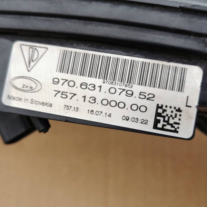 PORSCHE PANAMERA GTS 970 LIFT 13- PHARES ANTIBROUILLARD GAUCHE LED FJD 97063107952