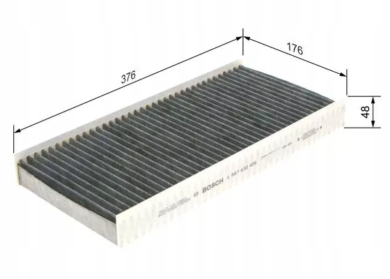 FILTRE BERLINE BOSCH 1987432406