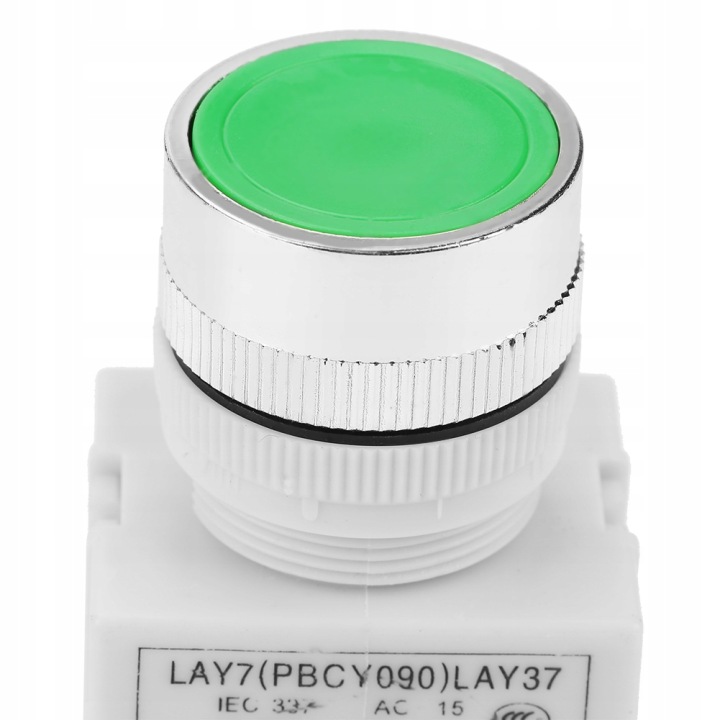 LAY37-11BN COMMUTATEUR BOUTON CHWILOWY PLASKI 5A 220V