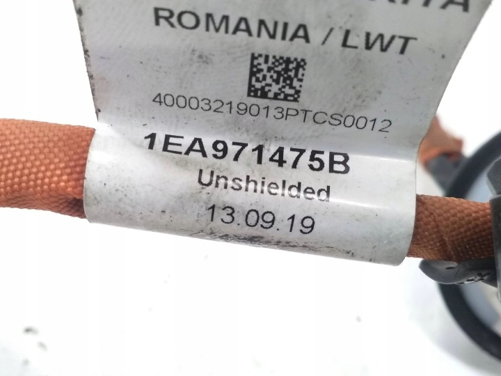 VOLKSWAGEN ID.3 2020 CÂBLE HAUTE TENSION