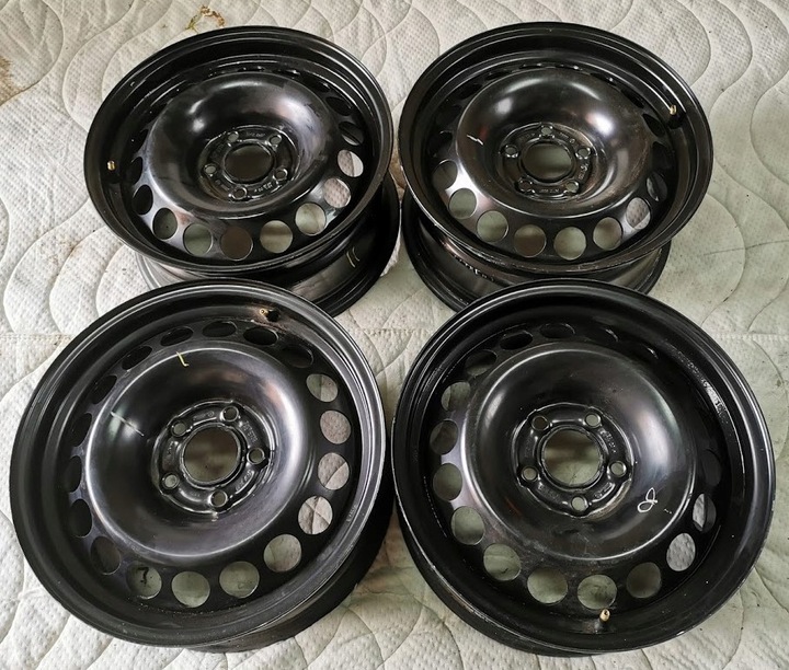 4 PIEZAS LLANTAS ACERO 7JX16 AUDI A4 B8 5X112 ET39 NUEVO ALCAR 