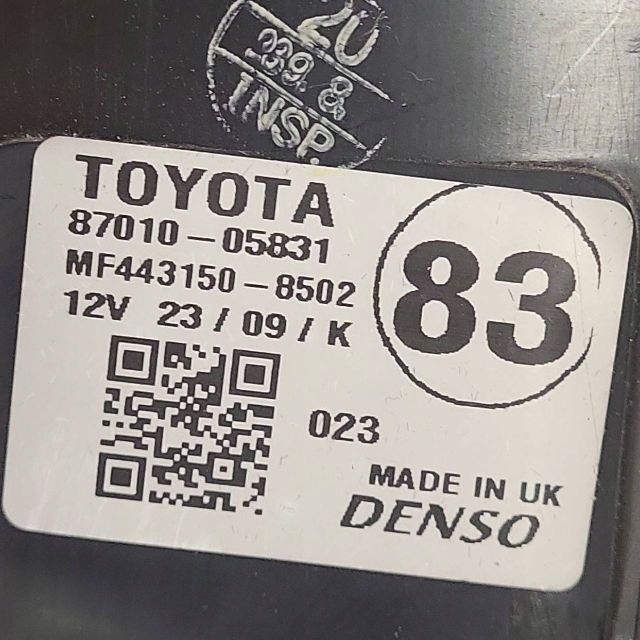 ENSEMBLE RÉCHAUFFEURS TOYOTA AVENSIS T250 8701005831