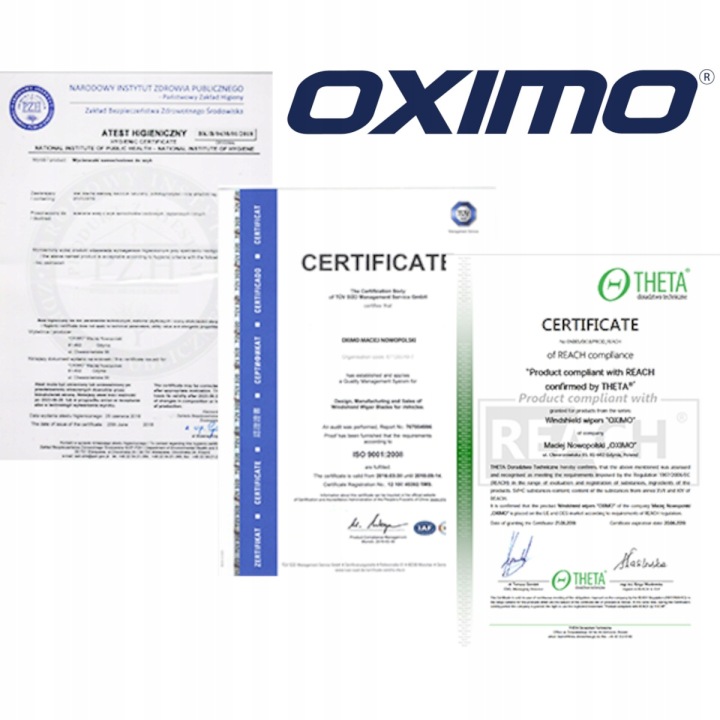 POIGNÉE ESSUIE-GLACES OXIMO WUS575 AVANT 575 MM
