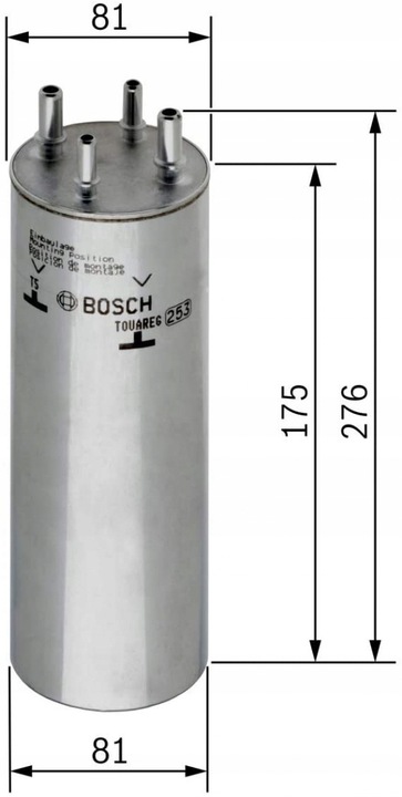 FILTRO COMBUSTIBLES BOSCH 0 450 906 467 