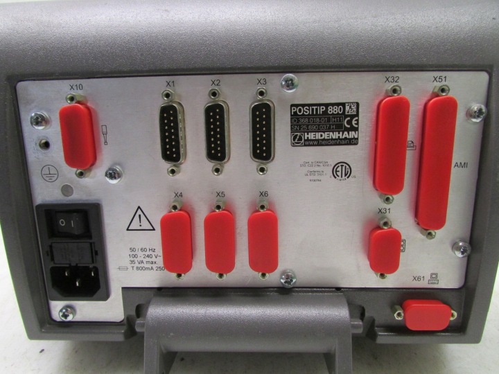 PANNEAU MONITEUR HEIDENHAIN POSITIP 880 ID 368 018-01 25 690 037 H