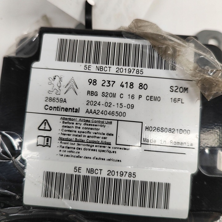 CITROEN C5 AIRCROSS 2024 CONTRÔLEUR MODULE AIRBAG