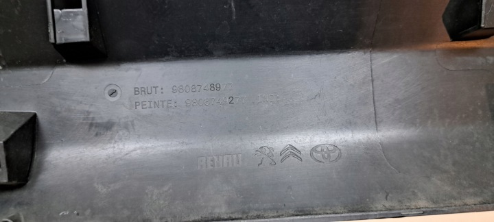PEUGEOT EXPERT III MOULURE PORTES DROITE LATÉRALE NEUF ORIGINALE