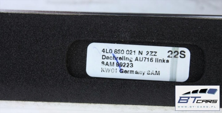 AUDI Q7 BARRES DE TOIT TOITS 4L0860021N 4L0860022N BARRES DE TOIT 4L0 860 021 N 4L0 860