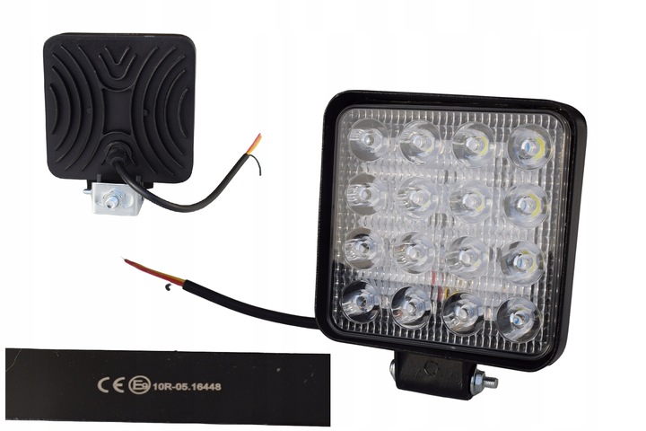 FARO 16 DIODO LUMINOSO LED HALÓGENO EN FUNCIONAMIENTO ANTINIEBLA 48W 12V 24V 