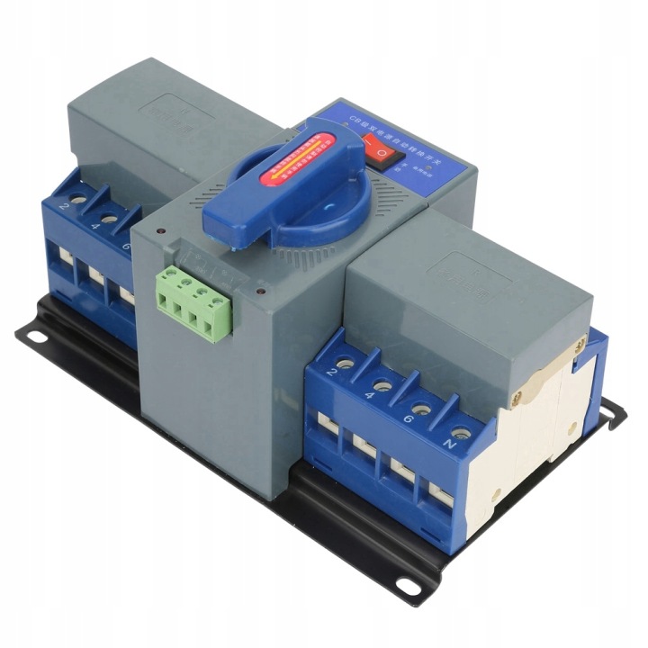 AUTOMATIQUE DOUBLE COMMUTATEUR RÉSEAUX ÉLECTRIQUES 4P 63A