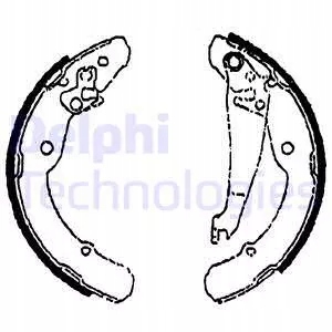 DELPHI BĘBNY+SZCZĘKI SKODA OCTAVIA I