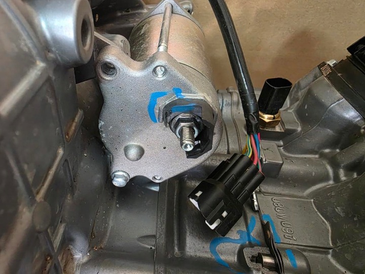 CFMOTO CF MOTO 450MT CF400-8H 2024-2026 MOTEUR 272MQ-B SUR PIÈCES ENDOMMAGÉ