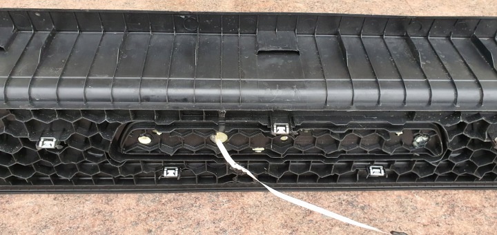MERCEDES V CLASSES VITO 447 PROTECTION MOULURE REVÊTEMENT SEUIL DEGRÉ GAUCHE ARRIÈRE LED