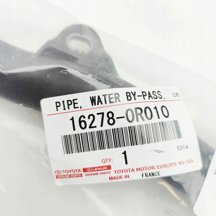TOYOTA RAV 4 MK4 FIL OBEJSCIOWY EAU MOTEUR 162780R010 ORIGINAL