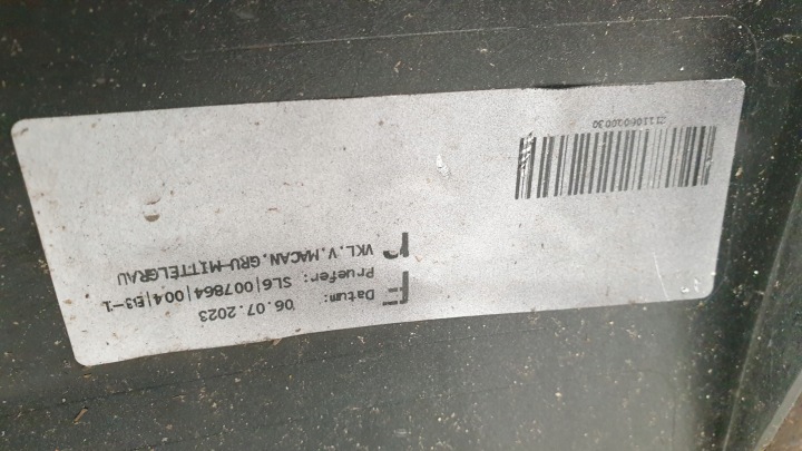 PORSCHE MACAN GTS LIFT 95B PARE-CHOCS AVANT AVANT 95B827530AK 95B827530