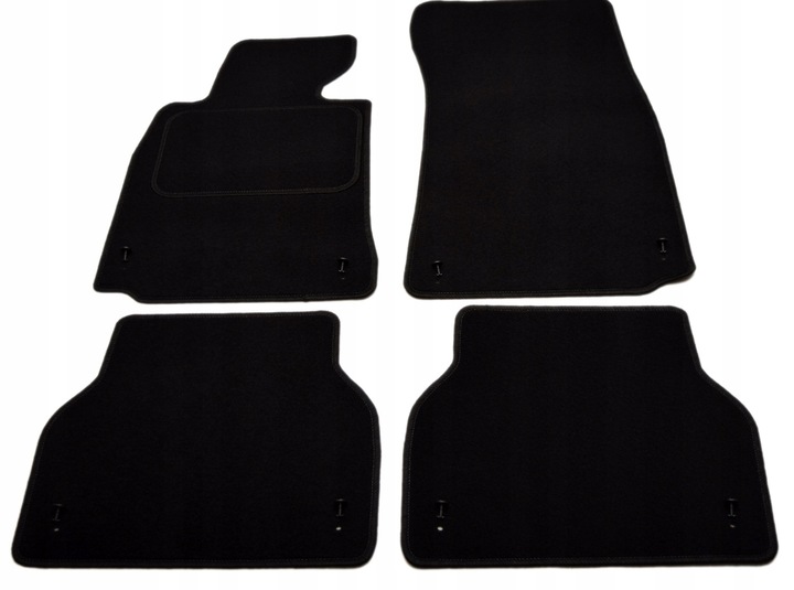 BMW SERIE 5 E39 1996-2003R. NEGRAS ALFOMBRILLAS DE FELPA - ECONOMY. 