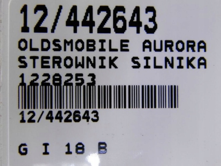 GM CONTRÔLEUR MOTEUR NORTHSTAR L47 1228253