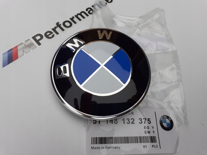 EMBLEMA NUEVO BMW E64 51148132375 82MM 