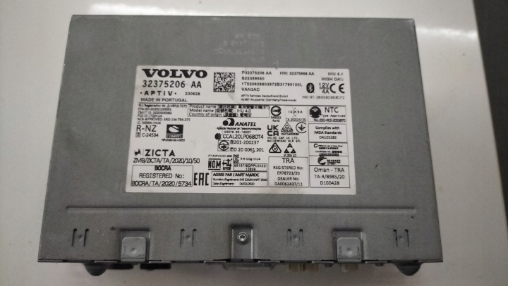 VOLVO XC60 II RADIO NAVIGATION GPS NAVI CONTRÔLEUR 32375206 2023R