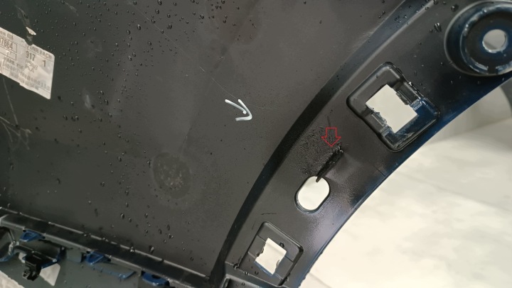 PARE-CHOCS ARRIÈRE ARRIÈRE AUDI RSQ8 RS Q8 4M8 LIFT 23-