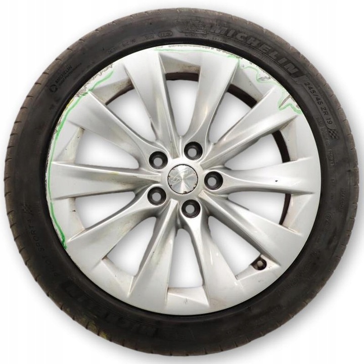 TESLA MODELO S RUEDA LLANTA 19X8J ET40 1059337-00-A 