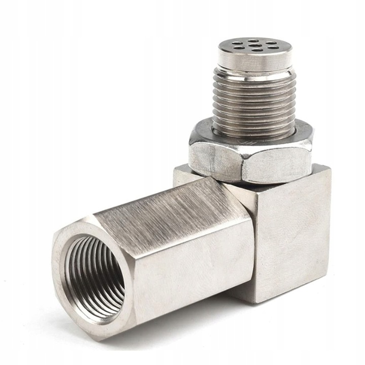 ÉMULATEUR SONDES LAMBDA GASKER 90° ACIER INOXYDABLE M18X1,5