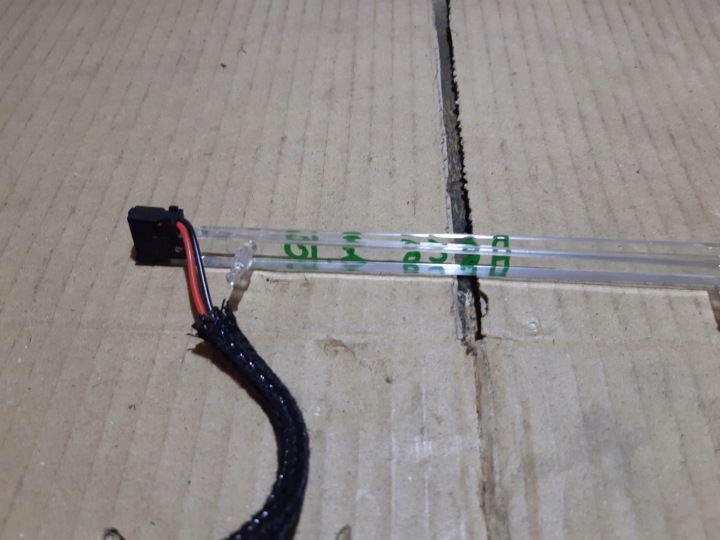 AUDI A6 C6 MOULURE LED RÉTROÉCLAIRAGE AMBIENTE FLANC GAUCHE ARRIÈRE 4F0919173A