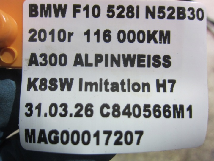 BMW F10 F06 F01 N52 528I RADIATEUR HUILES CONDUITES DE DÉRIVATION BOÎTES 7593141 7638580