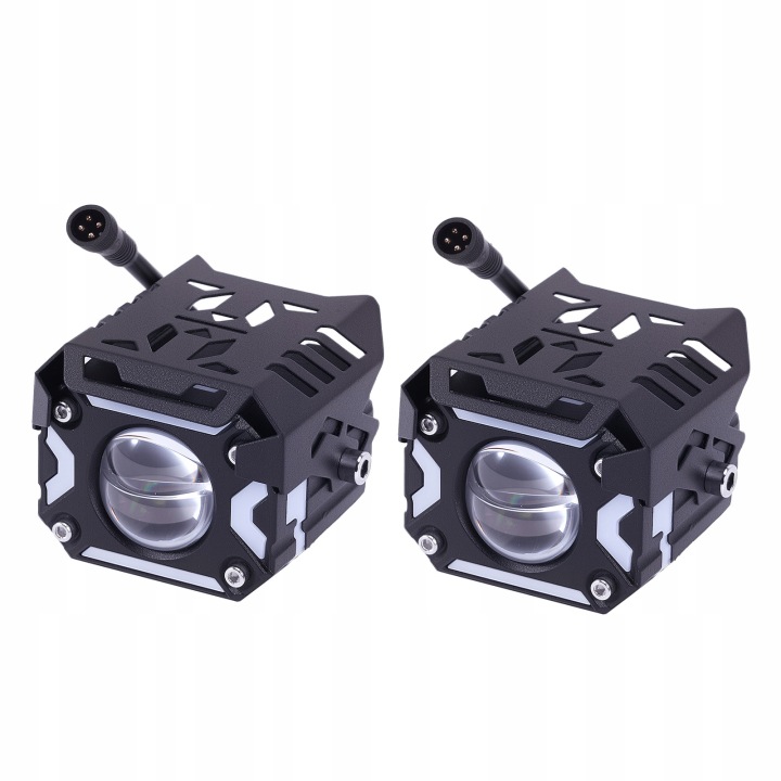12V 80W SUPPLÉMENTAIRE FEUX VERS MOTOCYCLETTES QUADOW UTV CIEZAROWEK IP67