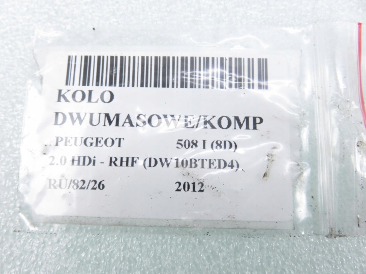 VOLANT BIMASSE PEUGEOT 508 I 2.0 HDI 324056810 415052990