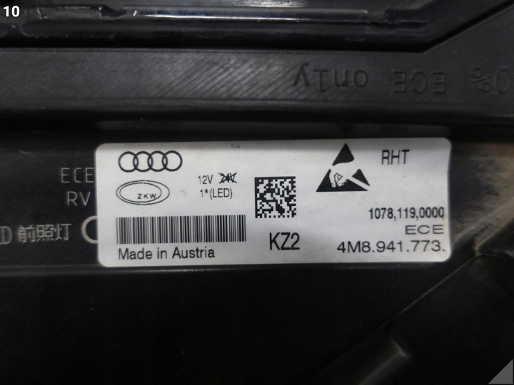 AUDI Q8 SQ8 4M8 18-22 PHARE COMPLET LED GAUCHE AVANT EUROPE 4M8941033