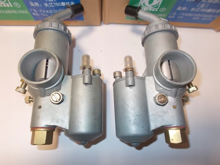 CARBURATEURS DENI PZ-28D K-37 PAIRE M-72 K-750 URAL DNIEPR