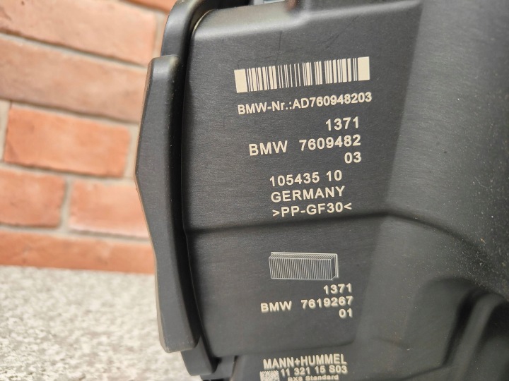CHÂSSIS FILTRE AIR BMW X1 2 PIÈCES 2 F45 F46 F48 F39 MINI F55 F60 7609482