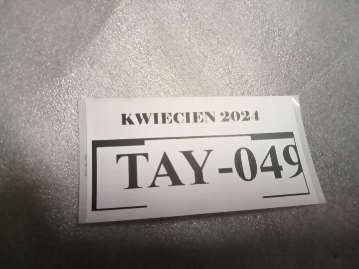 TAY-049 YARIS II 05-11 BRIDA DE PUERTA DERECHA PARTE TRASERA PZ415-B2522-02 