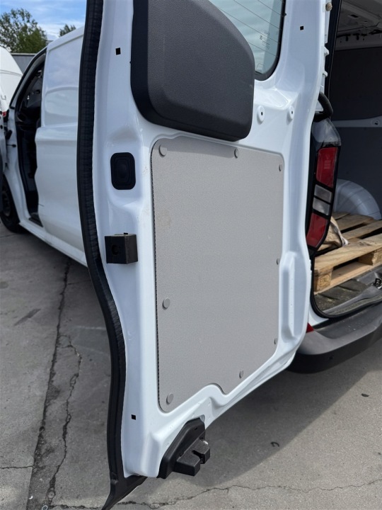 PORTES GAUCHE DROIT ARRIÈRE VITRE CHARNIÈRES BLANC FORD CUSTOM MK2 2 II 23-