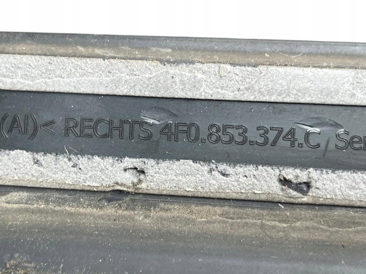 MOULURE SEUIL INTÉRIEURE ENSEMBLE AUDI A6 C6 2006 4F0853374C