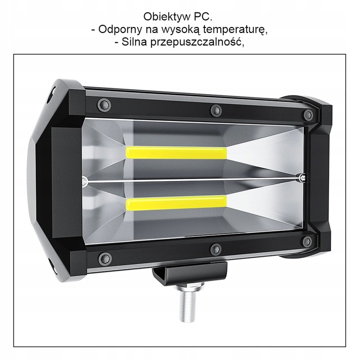 PANEL LED COB LAMP HALOGEN LAMP 720W 66CM OFF ROAD 