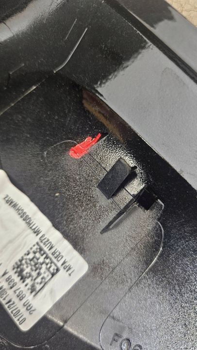 CHÂSSIS RÉTROVISEURS EXTÉRIEUR AVANT DROIT VW POLO MK6 2G0857538A