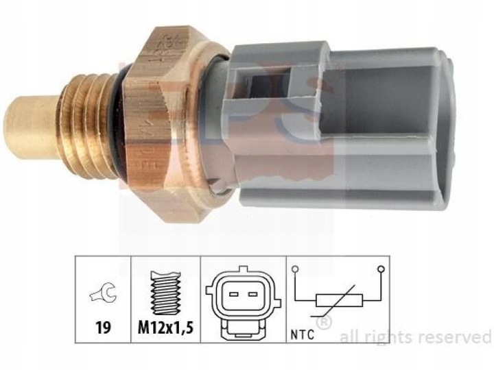 SENSOR TEMPERATURA COMBUSTIBLE HIACE V 2.5 AVENSIS T27 2.0 2.2 COROLLA E12 2.0 