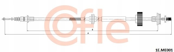 CABLE FRENOS DE MANO MERCEDES S W221 3.0 06-13 