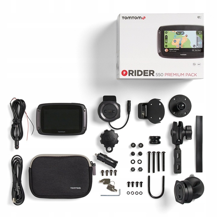 TOMTOM RIDER 550 PREMIUM PACK NAVEGACIÓN + REGALO 